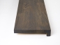 Preview: Windowsill Oak Select Natur A/B 26 mm, finger joint lamella, graphite oiled, with overhang